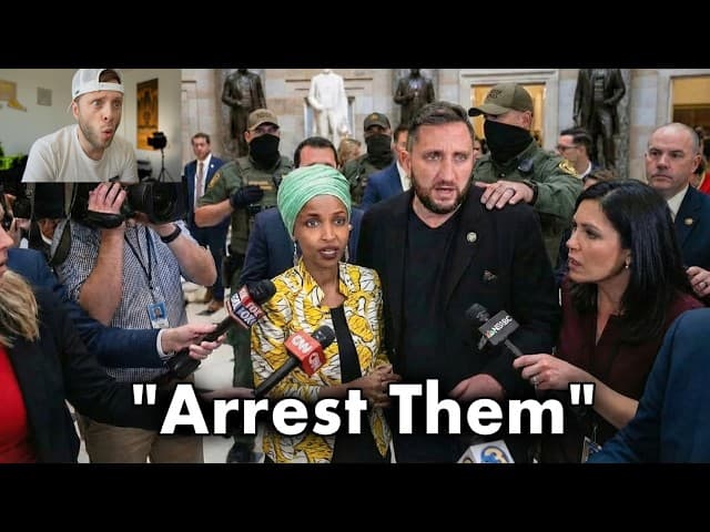 "ARREST THEM"... Ilhan Omar & Husband BUSTED as Feds Probe $30 MILLION NET WORTH