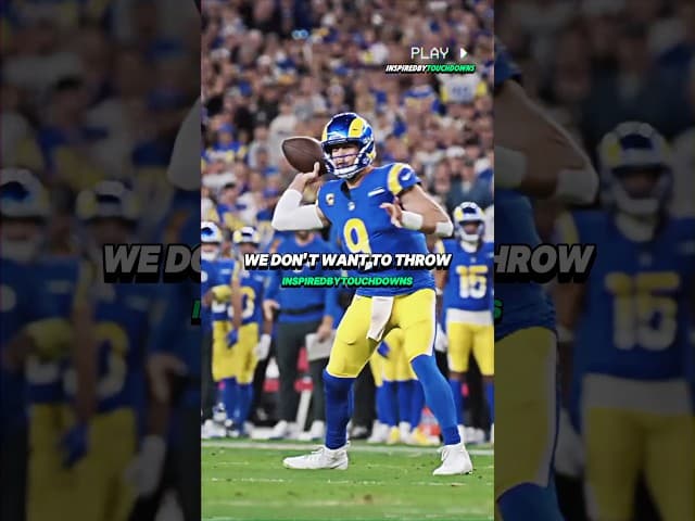 Matthew Stafford On How Far He Can Throw A Football 🤯