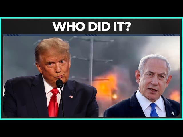 Trump RAGES After Israel Hits Iran Gas Field