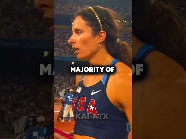 She Outsmarted All Competitors 💀 #trackandfield #olympics #sprinter #usainbolt