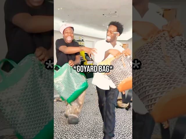 Kai Cenat & Rakai Show Off Their Goyard Bags! 😂😭