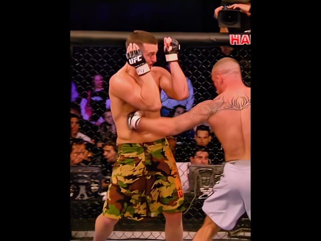 He rose from the ashes #mma