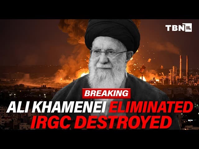 BREAKING: Khamenei ELIMINATED; U.S.–Israel Strike DECAPITATES IRGC Command | TBN Israel