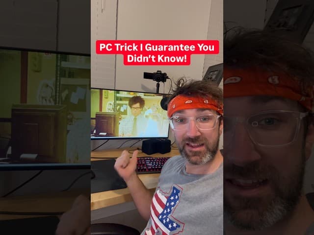 PC shortcut I guarantee you didnāt know