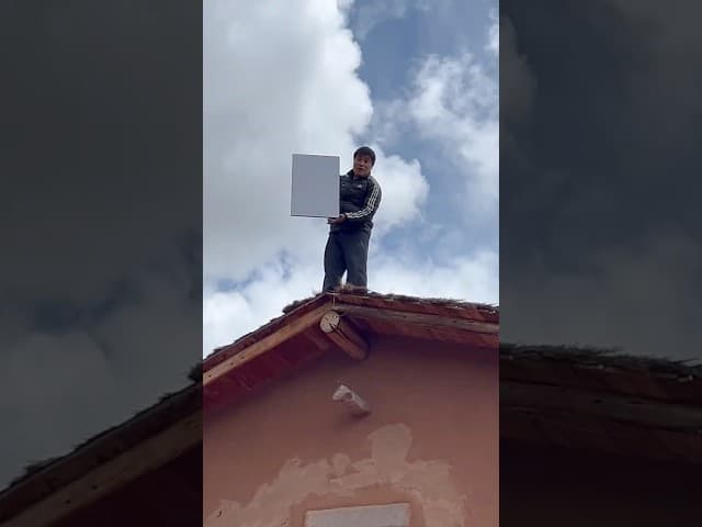 Me compre la antena Starlink. 📡 #cute #starlink #fyp