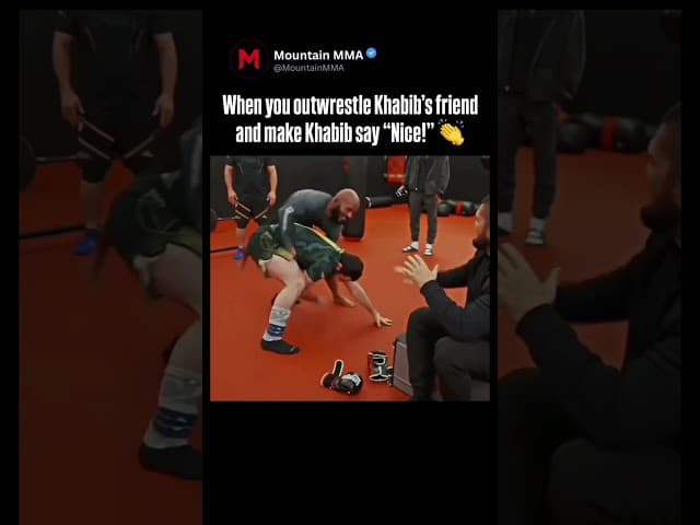 Demetrious Johnson pulled off an insane sequence against Khabibās friend an Olympic silver medalist