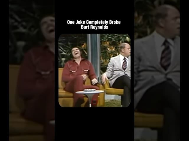 Don Rickles Made Burt Reynolds Laugh So Hard He Lost It | #shorts