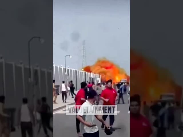 Iranian Ballistic Missile Explodes Into a Residential Area in Qatar
