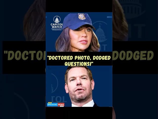 "ALMOST UNWATCHABLE: Swalwell Slams Noem Over Fake MS-13 Photo & Shocking Deportations"