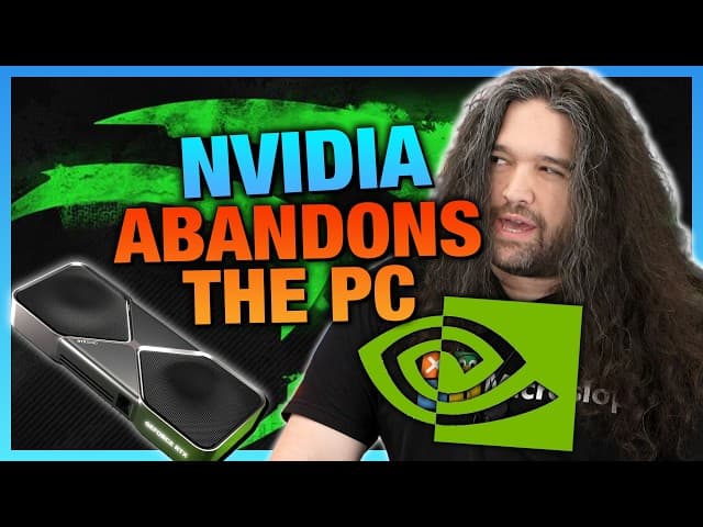 NVIDIA is Not a Loser | Abandoning the Personal Computer