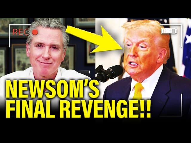 🚨 Gov. Newsom PUMMELS Trump on TARIFF LOSS!!