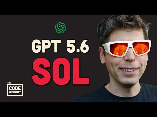 OpenAI is so back... GPT 5.6 Sol first look