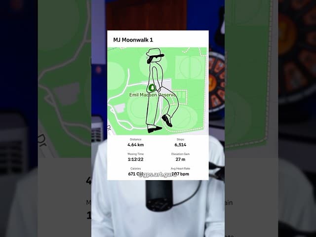 He Turned His Runs Into An Animation 🤯