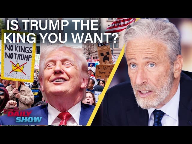 No Kings Rallies Can’t Stop CPAC's Trump Glazing & Iran War Hits One Month | The Daily Show