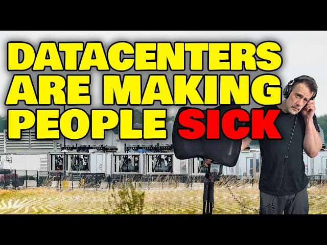 Datacenters Behaving Like Acoustic Weapons