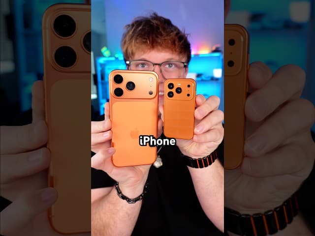 World’s Smallest iPhone vs REAL iPhone!