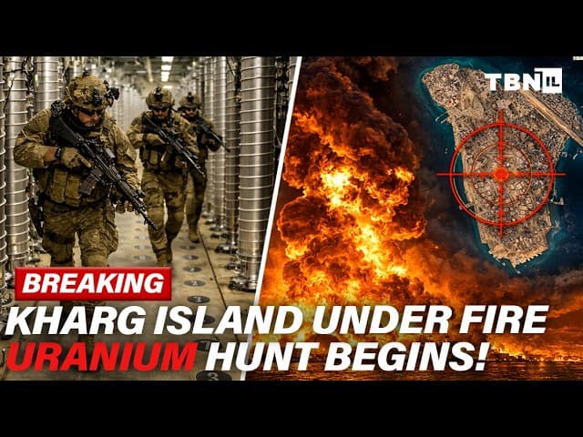 BREAKING: U.S. HITS Iran Oil Lifeline; Kharg Shaken; Uranium Hunt | TBN Israel
