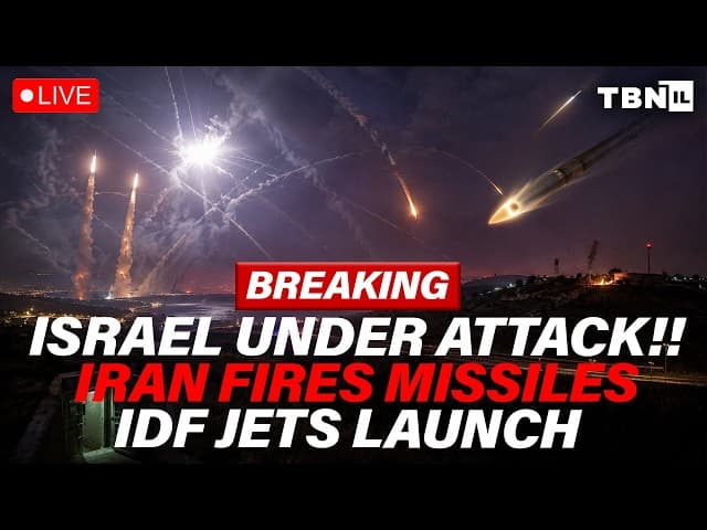 BREAKING: Israel UNDER ATTACK From Iran; IDF Launches Full Force Response | TBN Israel