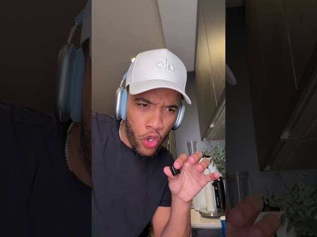 Noise cancellation on the new AirPods Max may be too good… #c#carterpcstech #airpodsmax #apple