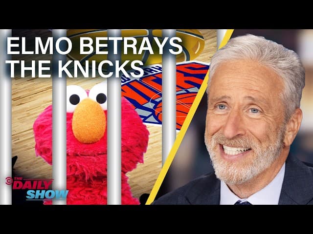 Knicks Fans Brand Elmo a Traitor & Trump Storms Out of "Meet the Press" Interview | The Daily Show