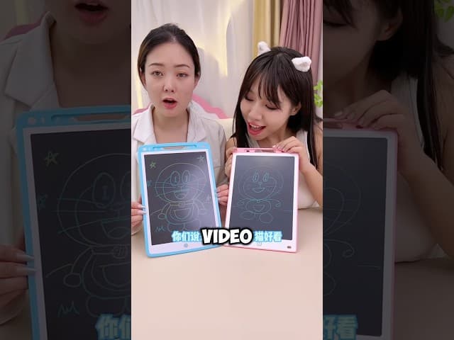 Amazing Electronic Lcd Drawing Boardđšđ€©âš #funny #sprunki