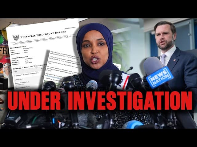 🚨BREAKING: Ilhan Omar Under Investigation, Gallrein Beats Massie, Trump Bucks Sen. Leader Thune