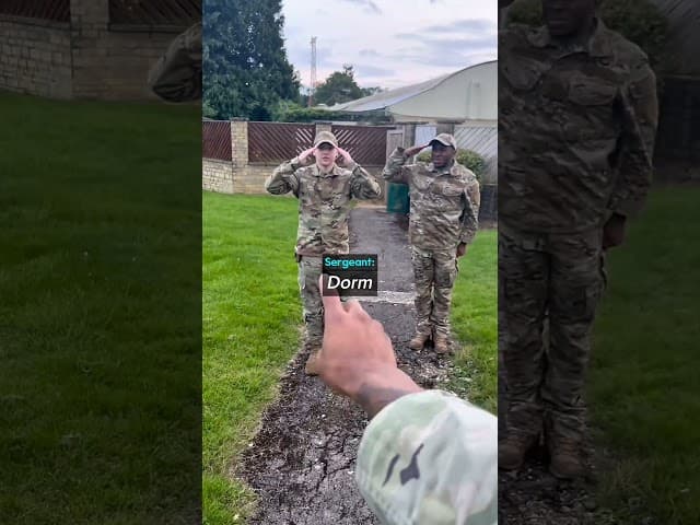 when you avoid saluting an officer