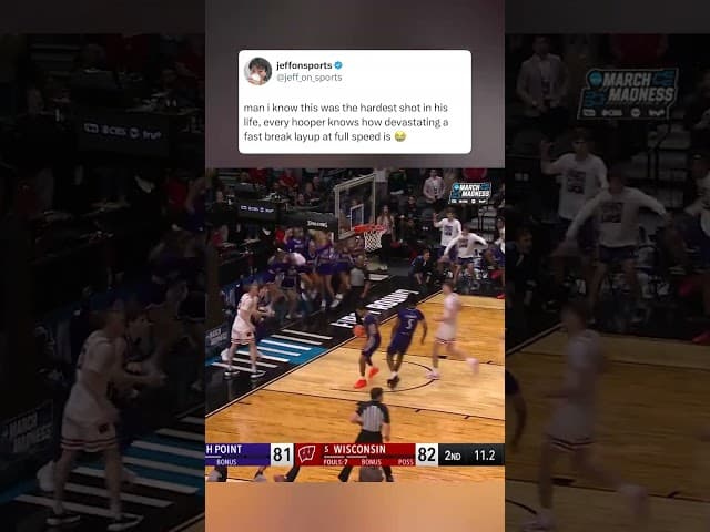 This is the only 2 he's made all season 😅