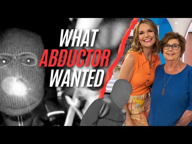 What Nancy Guthrie abductor wanted, according to renowned FBI profiler - day 31 on the scene