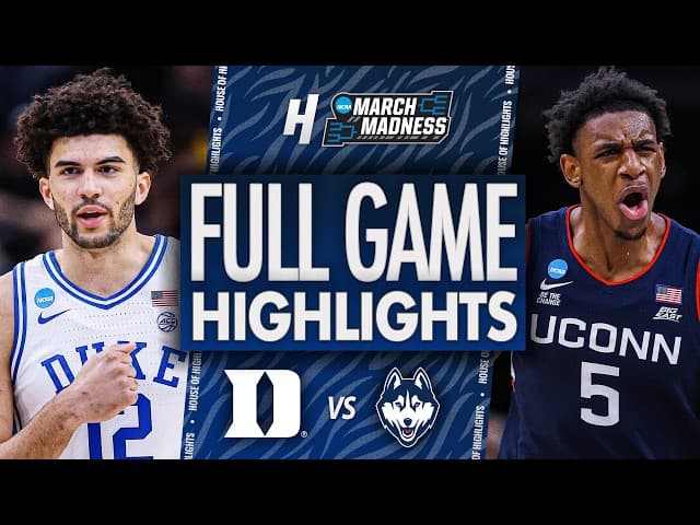 Duke vs Uconn - FULL GAME HIGHLIGHTS 🔥 Elite 8 | NCAA March Madness 2026